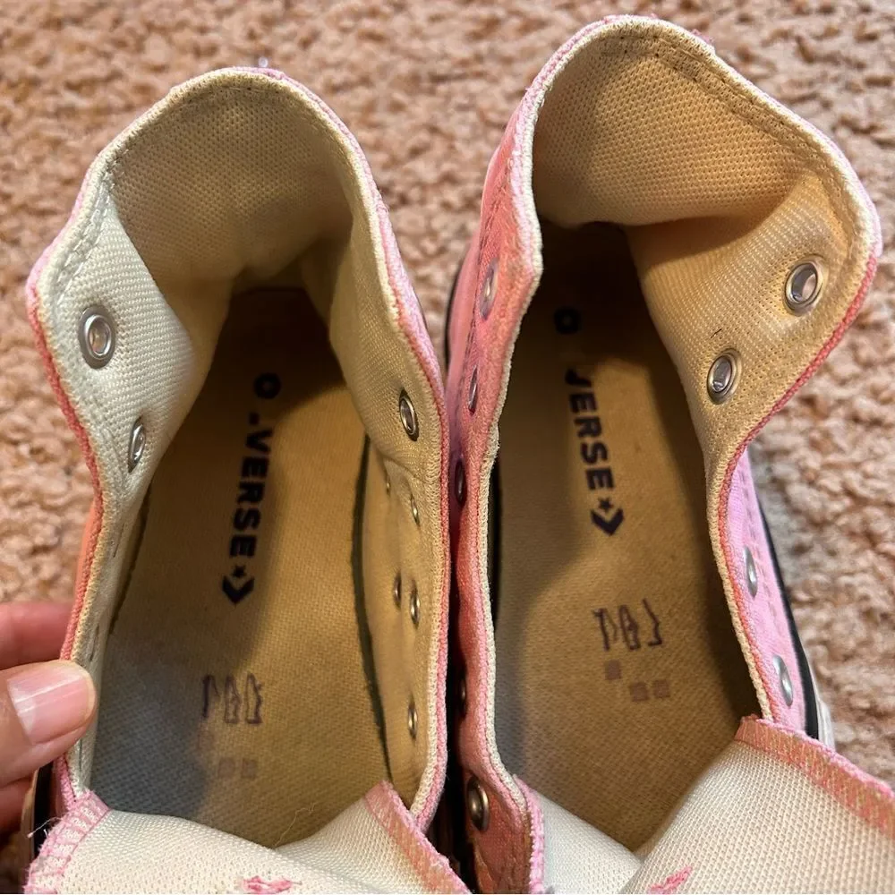 Converse | Pink Hightop Chuck Taylor, Size 11